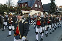 Groe Bergparade am 3. Advent in Seiffen